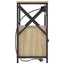Natskab 2 pcs Sonoma eg 40 x 31 x 60 cm Konstrueret træ