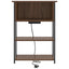 Natskab Brun eg 55 x 31 x 76 cm Konstrueret træ