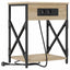Natskab 2 pcs Sonoma eg 41 x 31 x 51 cm Konstrueret træ
