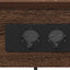 Natskab 2 pcs Brun eg 41 x 31 x 51 cm Konstrueret træ