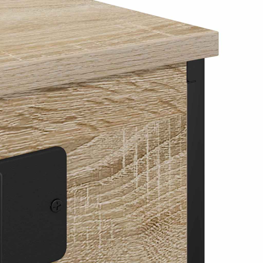 Natskab 2 pcs Sonoma eg 41 x 31 x 51 cm Konstrueret træ