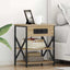 Natskab 2 pcs Sonoma eg 41 x 31 x 51 cm Konstrueret træ