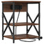 Natskab med hylde 2 pcs Brun eg 41 x 31 x 51 cm Konstrueret træ