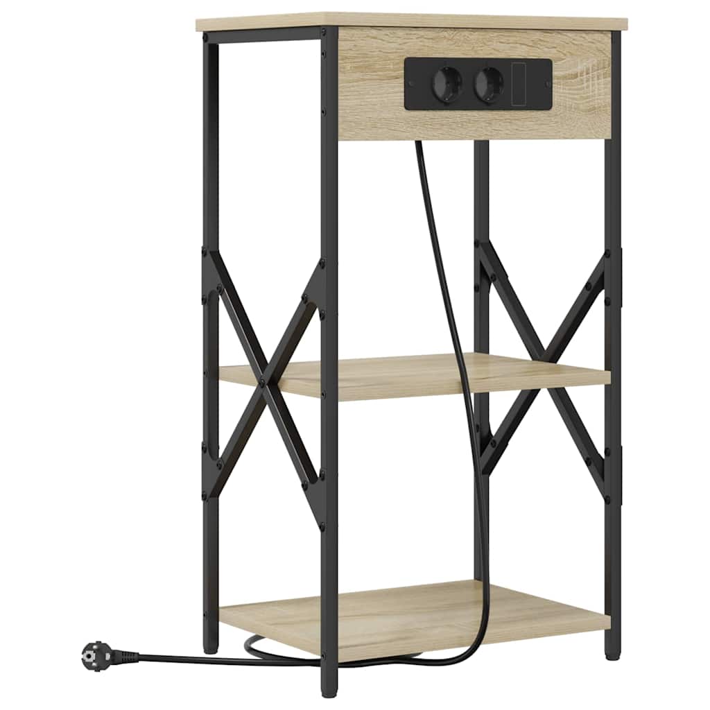 Natskab med hylde Sonoma eg 41 x 31 x 76 cm Konstrueret træ