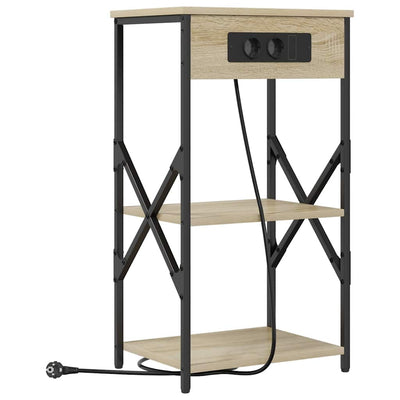 Natskab med hylde Sonoma eg 41 x 31 x 76 cm Konstrueret træ