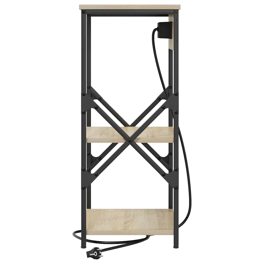 Natskab med hylde Sonoma eg 41 x 31 x 76 cm Konstrueret træ