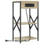 Natskab 2 pcs Sonoma eg 41 x 31 x 76 cm Konstrueret træ