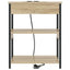 Natskab 2 pcs Sonoma eg 41 x 31 x 51 cm Konstrueret træ