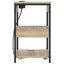 Natskab 2 pcs Sonoma eg 41 x 31 x 51 cm Konstrueret træ