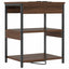 Natskab 2 pcs Brun eg 41 x 31 x 51 cm Konstrueret træ