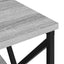 Natskab 2 pcs Grå Sonoma 41,5 x 40,5 x 55 cm Konstrueret træ