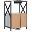 Natskab 2 pcs Grå Sonoma 40 x 31 x 60 cm Konstrueret træ