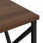 Natskab 2 pcs Brun eg 40 x 31 x 60 cm Konstrueret træ