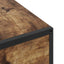Natskab Røget eg 40 x 27 x 76 cm Konstrueret træ