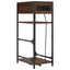 Natskab Brun eg 40 x 27 x 76 cm Konstrueret træ