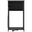 Natskab Sort eg 41 x 28 x 76 cm Konstrueret træ