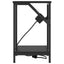 Natskab Sort eg 38 x 30 x 48 cm Konstrueret træ