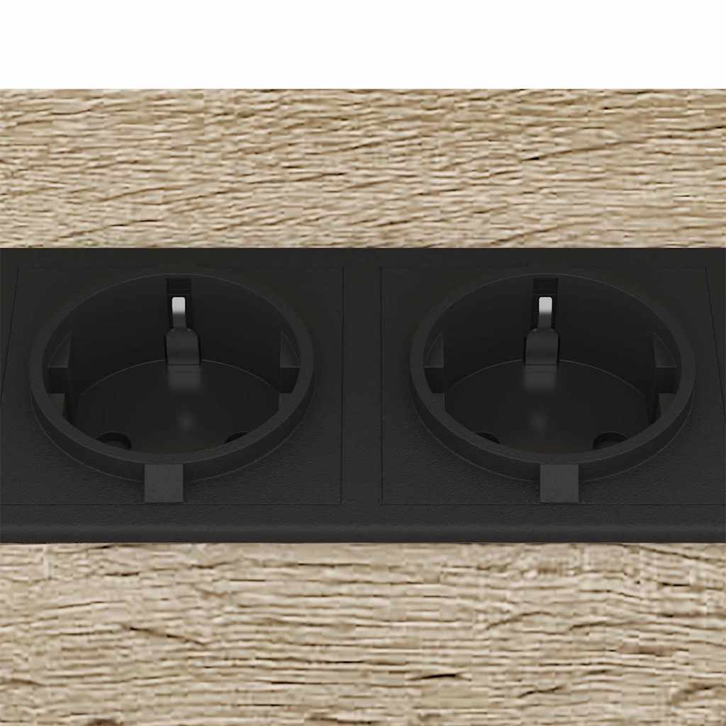 Natskab 2 pcs Sonoma eg 38 x 30 x 48 cm Konstrueret træ