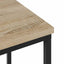 Natskab 2 pcs Sonoma eg 38 x 30 x 48 cm Konstrueret træ