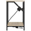 Natskab 2 pcs Sonoma eg 38 x 30 x 48 cm Konstrueret træ