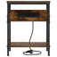 Natskab 2 pcs Røget eg 38 x 30 x 48 cm Konstrueret træ