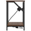 Natskab Brun eg 38 x 30 x 48 cm Konstrueret træ
