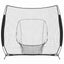 Baseball øvelsesnet Sort 250 x 106 x 209 cm Polyester