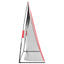 Golf Træningshjælp Sort 314 x 92 x 214 cm Polyester