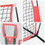 Baseball øvelsesnet Sort 214,5 x 89,5 x 181 cm Polyester