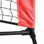 Tennis Net Sort og rød 396 x 92 x 87 cm Polyester