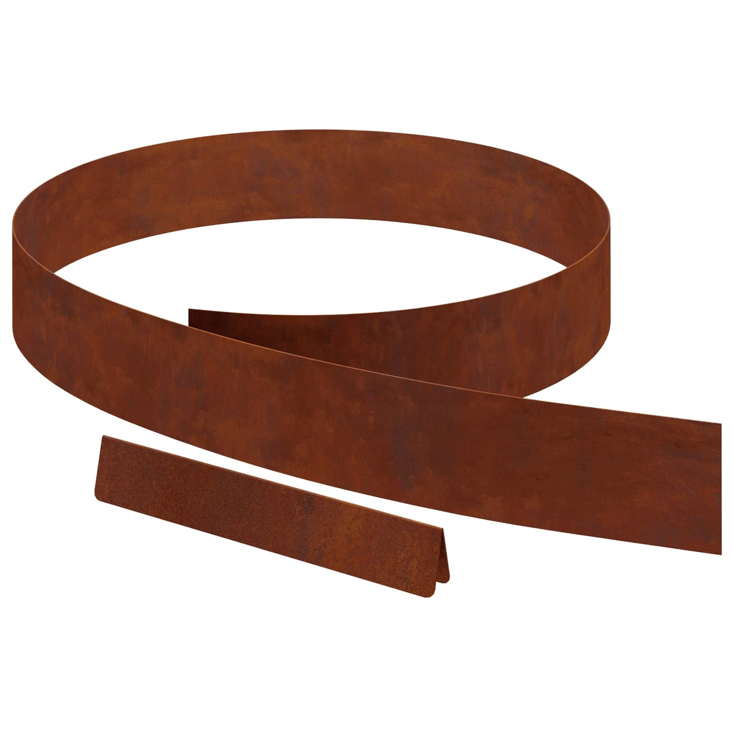 Plænekant 4 pcs Rusten 450 x 0,05 x 10 cm Cortenstål