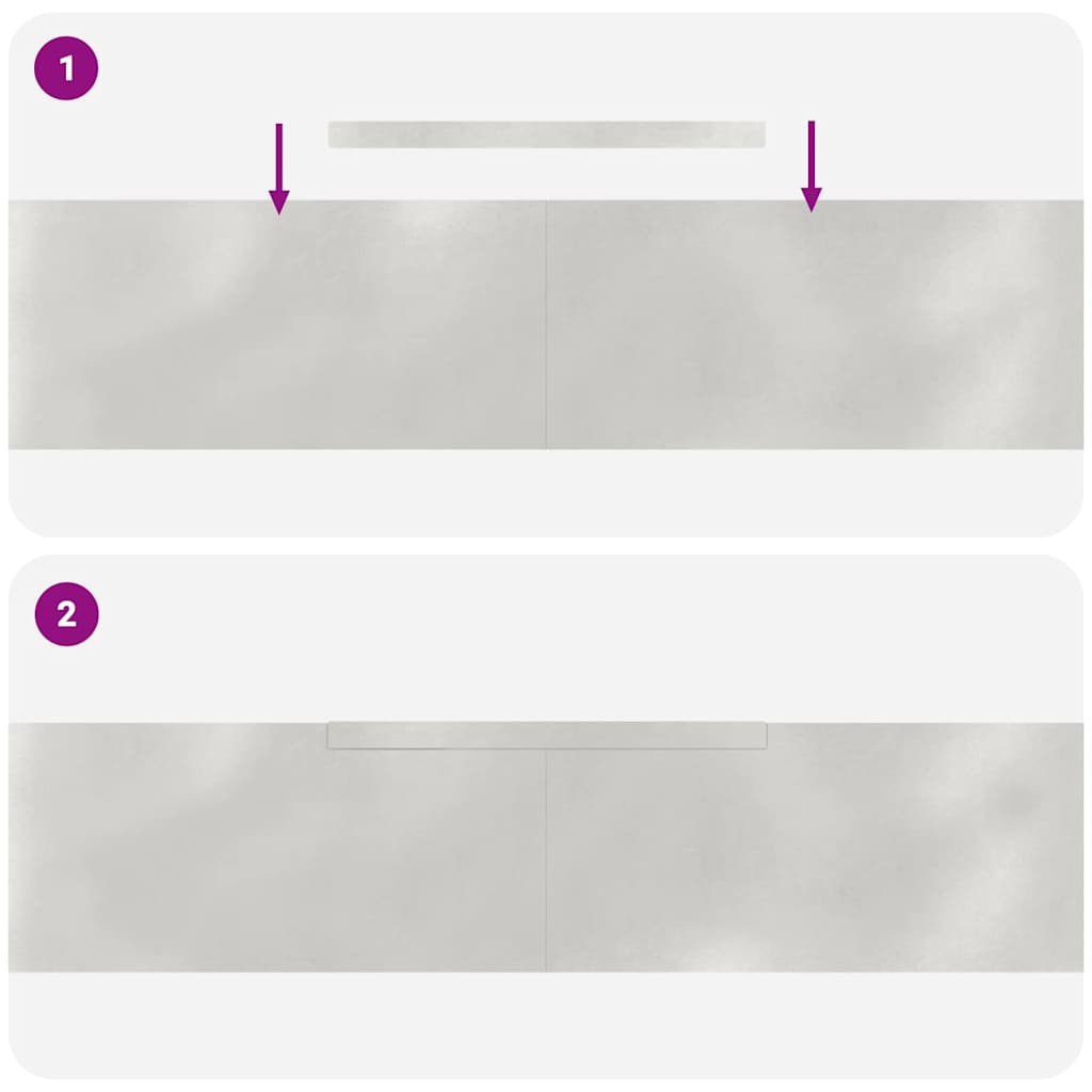 Plænekant 4 pcs Sølv 450 x 0,05 x 20 cm Rustfrit stål