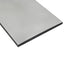 Plænekant 4 stk. 450 x 20 cm Galvaniseret stål Sølv