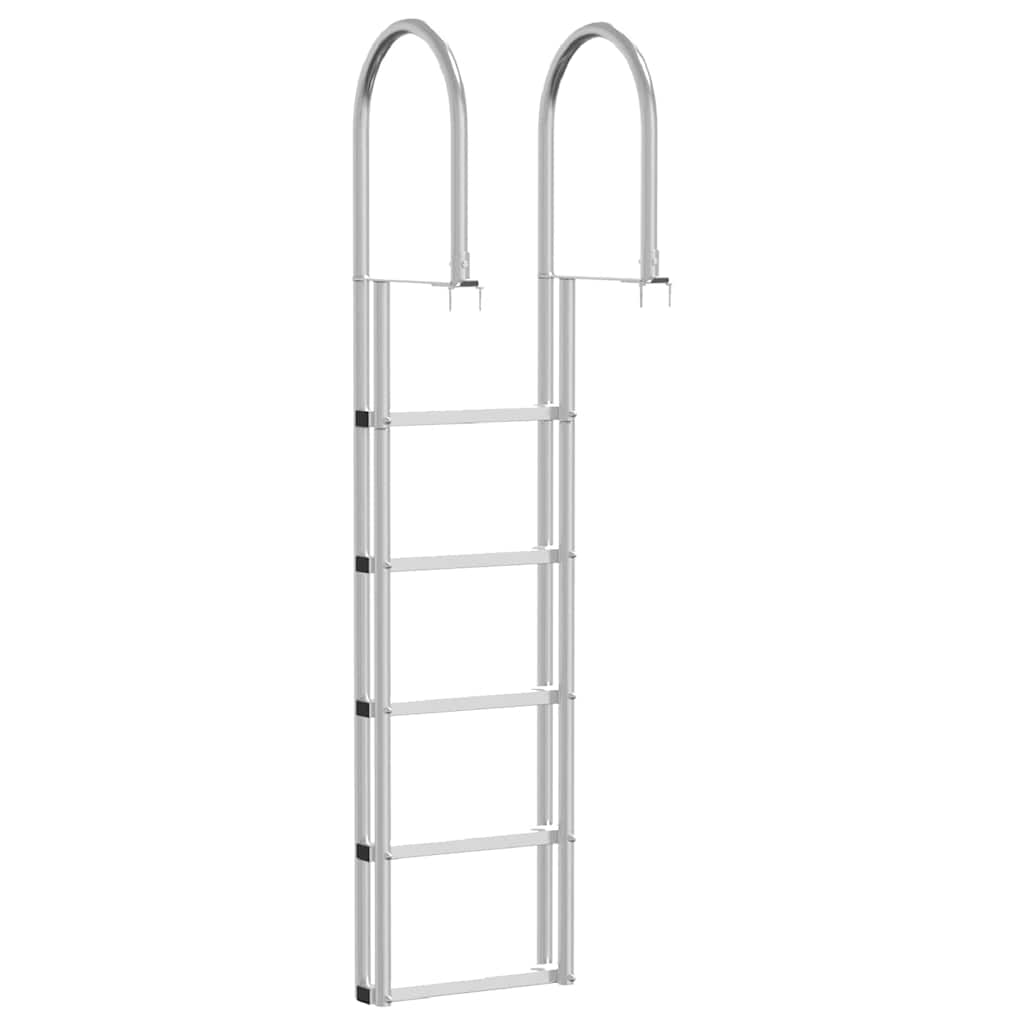 5-trins dokstige Sølv 45 ×11,5 ×190 cm Aluminium
