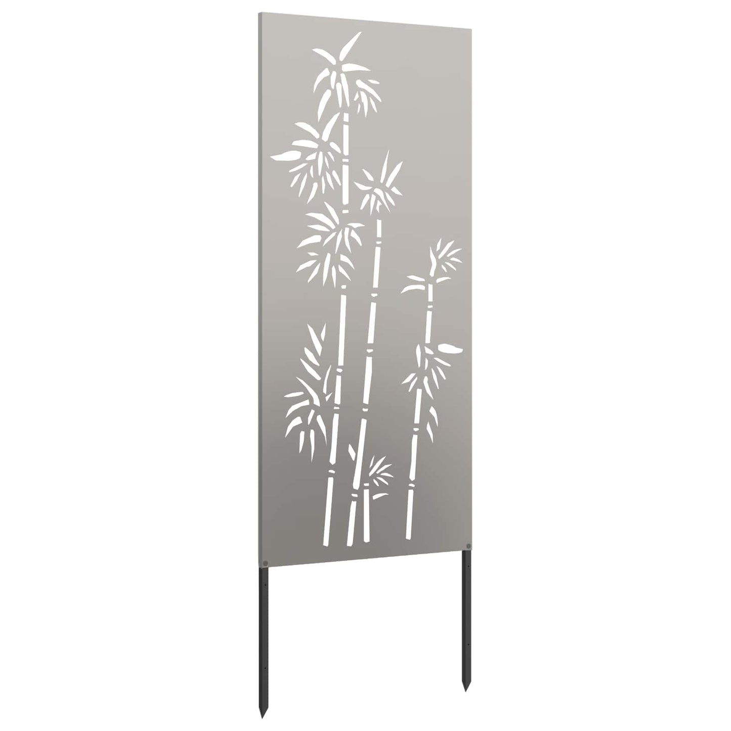 Have privatliv skærm Blomstret Rusten 50 x 140 cm Cortenstål
