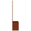 Have privatliv skærm Rusten 50 x 32 x 150 cm Forvitret stål