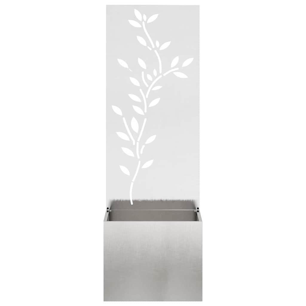 Have privatliv skærm Sølv 50 x 32 x 150 cm Rustfrit stål
