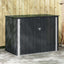 Have Opbevaringskasse Sort 151,5 x 82 x 110,5 cm Stål