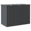 Have Opbevaringskasse Sort 151,5 x 82 x 110,5 cm Stål