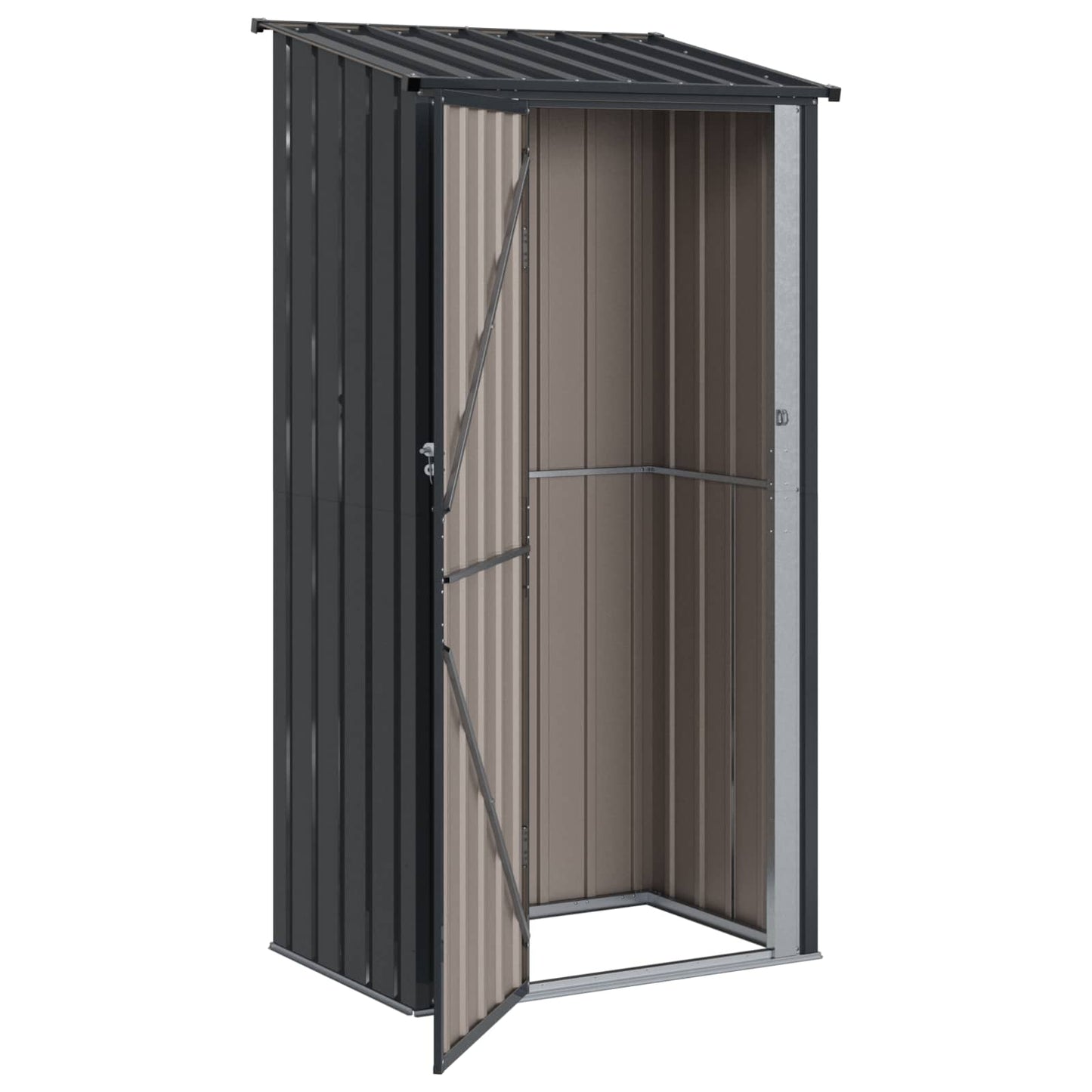 Haveskure Antracit 103 x 74 x 200 cm Metal
