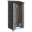 Haveskure Antracit 103 x 74 x 200 cm Metal