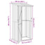 Haveskure Antracit 103 x 74 x 200 cm Metal