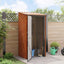 Haveskure Brun 103 x 86 x 200 cm Metal