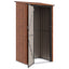 Haveskure Brun 103 x 86 x 200 cm Metal