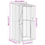 Haveskure Brun 103 x 86 x 200 cm Metal