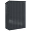 Haveskure Antracit 140,5 x 74 x 200 cm Metal