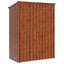 Haveskure Brun 153,5 x 86 x 200 cm Metal