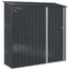 Haveskure Antracit 203,5 x 73 x 200 cm Metal