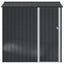 Haveskure Antracit 203,5 x 73 x 200 cm Metal
