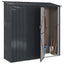 Haveskure Antracit 203,5 x 73 x 200 cm Metal